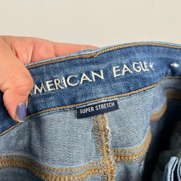 American Eagle Outfitters Super Stretch Skinny Jeans 0 - Picture 9 of 12